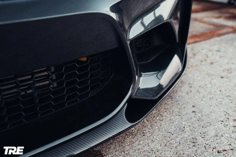 AutoID TRE F87 M2 Pre-preg Carbon Fibre Performance Front Splitter - Image 3