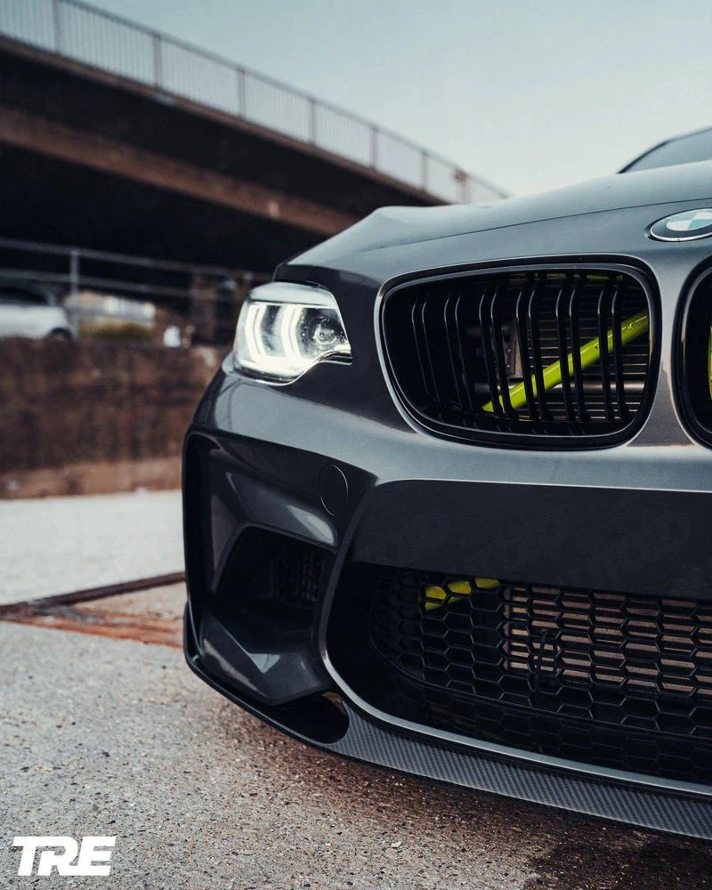 AutoID TRE F87 M2 Pre-preg Carbon Fibre Performance Front Splitter - Image 4