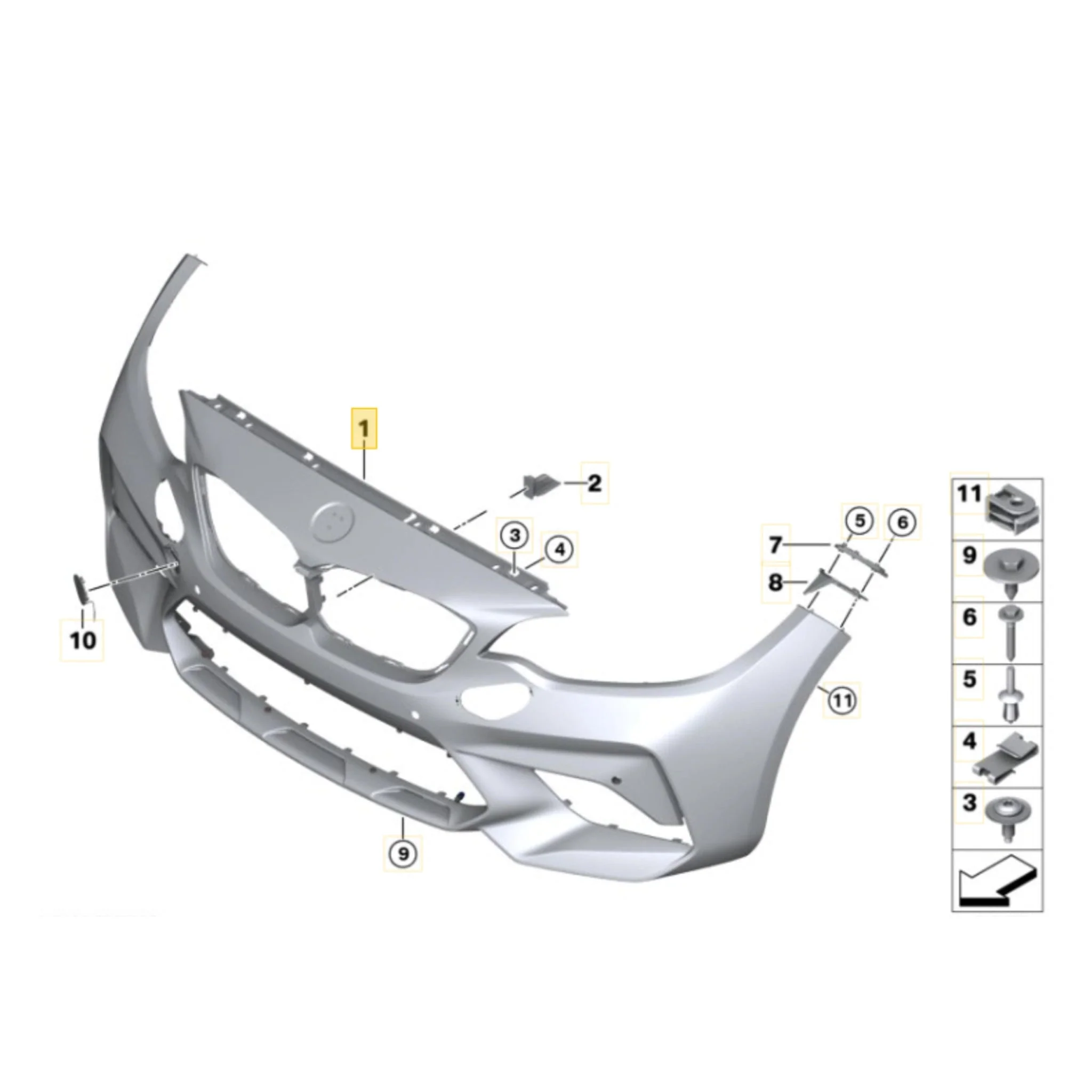 BMW M2 CS Racing Front Bumper - Image 3