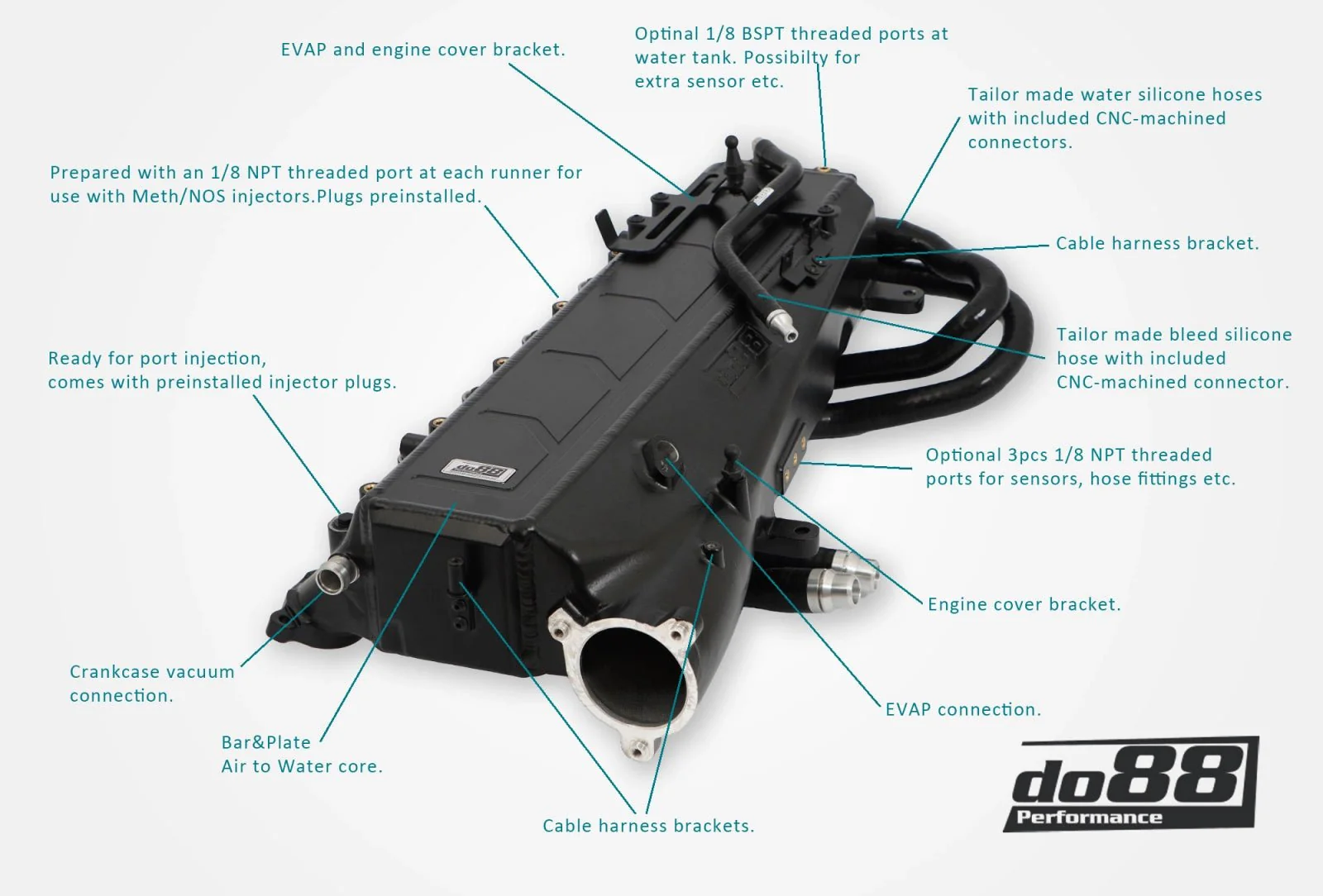 do88 Charge Cooler Inlet Manifold BMW F Series B58 Gen 1 - Image 5