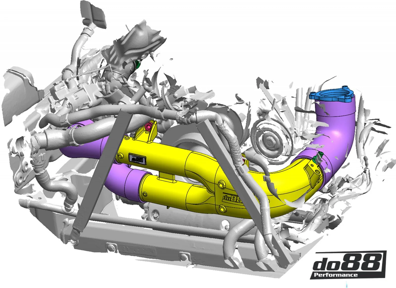 do88 S58 Charge Pipe BMW G8X M2 M3 M4 - Image 8
