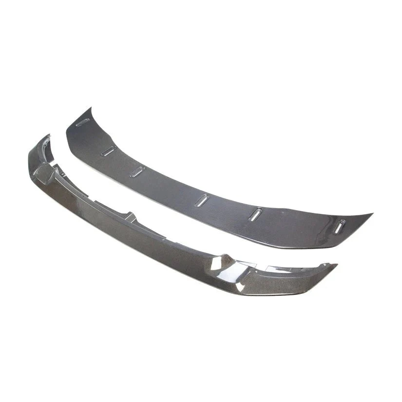 GTS Style 2 Piece 1x1 Carbon Fibre Front Splitter Lip BMW F8X M3 M4 - Image 3