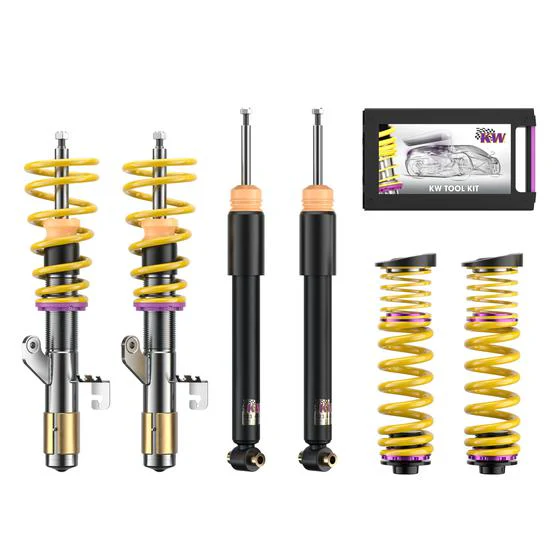 KW Coilover Suspension Kit V1 inox for BMW F2x M135i M235i M140i M240i