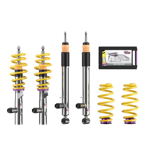 KW DDC - Plug & Play Coilovers inox Kit for BMW F2x M135i M235i M140i M240i