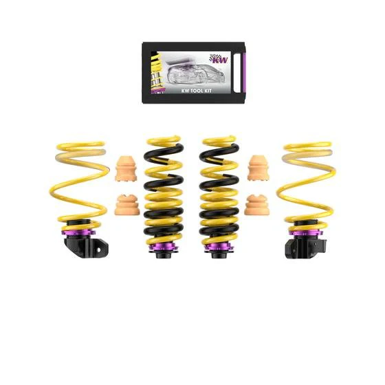 KW HAS height-adjustable lowering spring kit for BMW G80 M3 & G82 M4