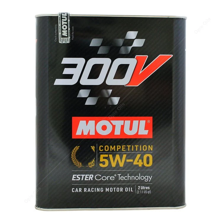 Motul 300v Competition 5W-40 Racing Car Engine Oil