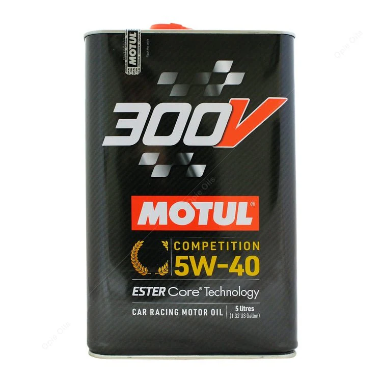 Motul 300v Competition 5W-40 Racing Car Engine Oil - Image 2