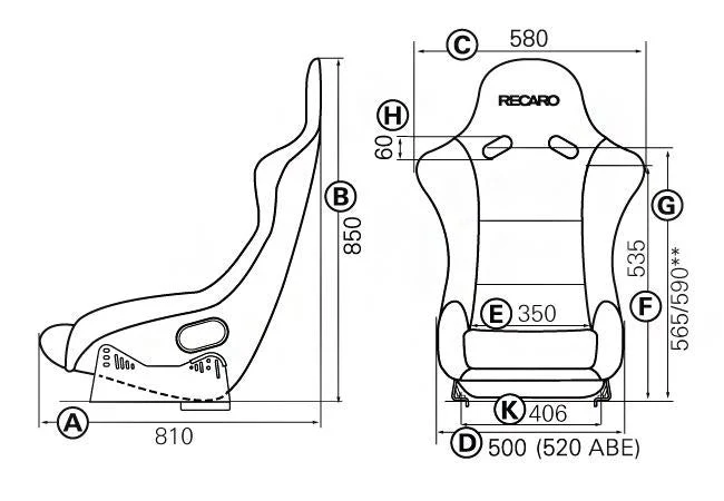Recaro Pole Position FIA Bucket Seat - Image 3