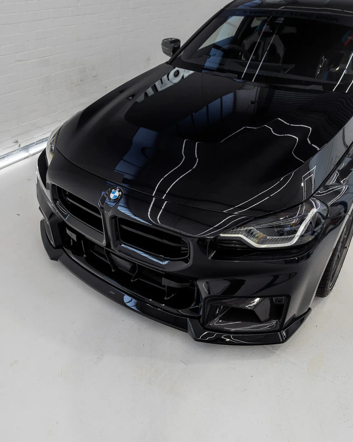 Zaero Design G87 M2 EVO-S Gloss Black Front Splitter - Image 2